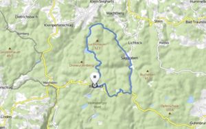 Karte MTB Teaser Dürnbergstrecke