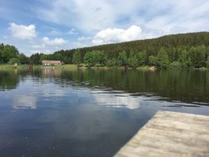 Schlesinger Teich Bärnkopf Mittagsstimmung